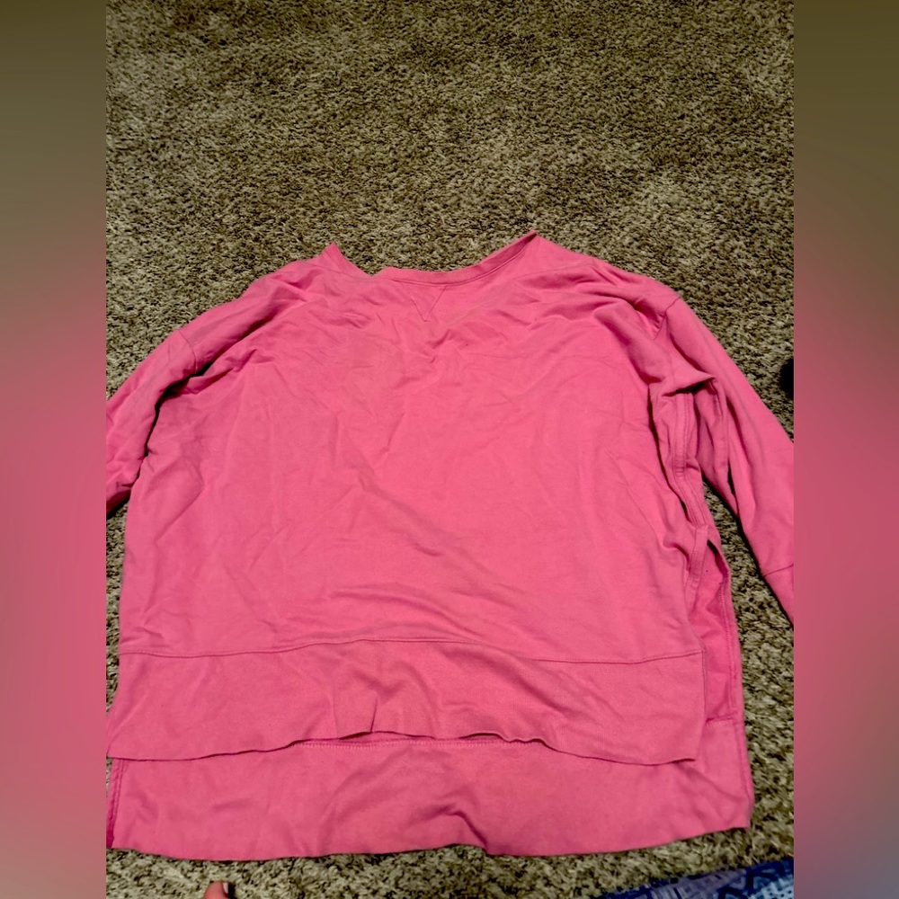 Hot pink top